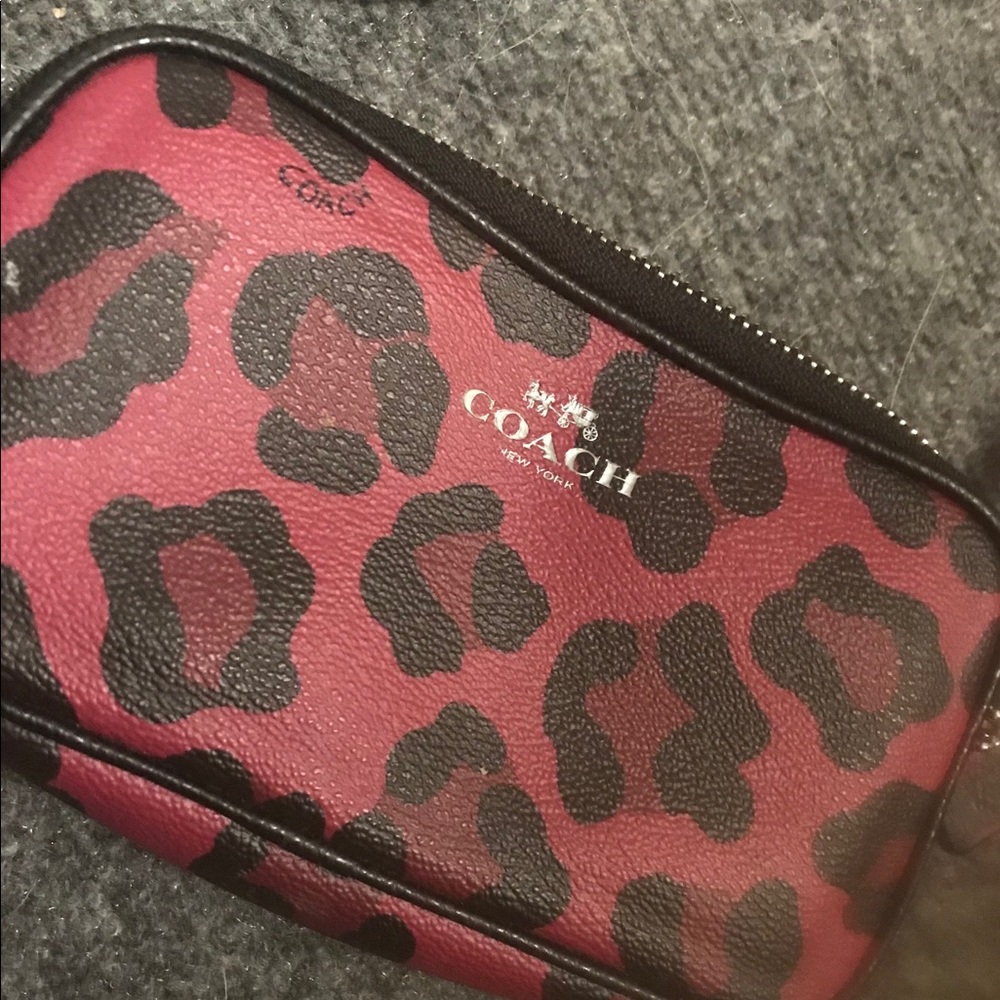 Coach crossbody wallet